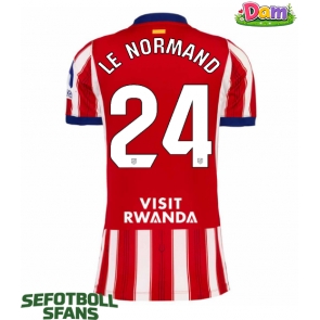 Atletico Madrid Robin Le Normand #24 Hemmatröja Kvinnor 2026-27 Kortärmad